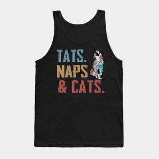 Tats Naps And Cats Tank Top